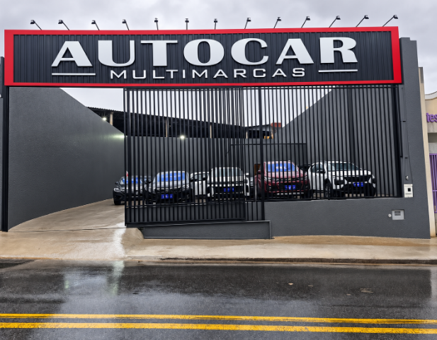 Fachada da AutoCar Multimarcas em Jundiaí - SP