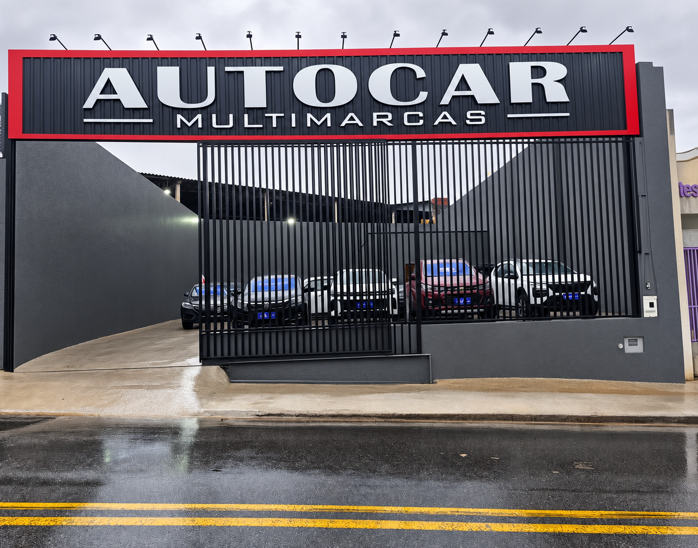 Fachada AutoCar Multimarcas em Jundiaí - SP